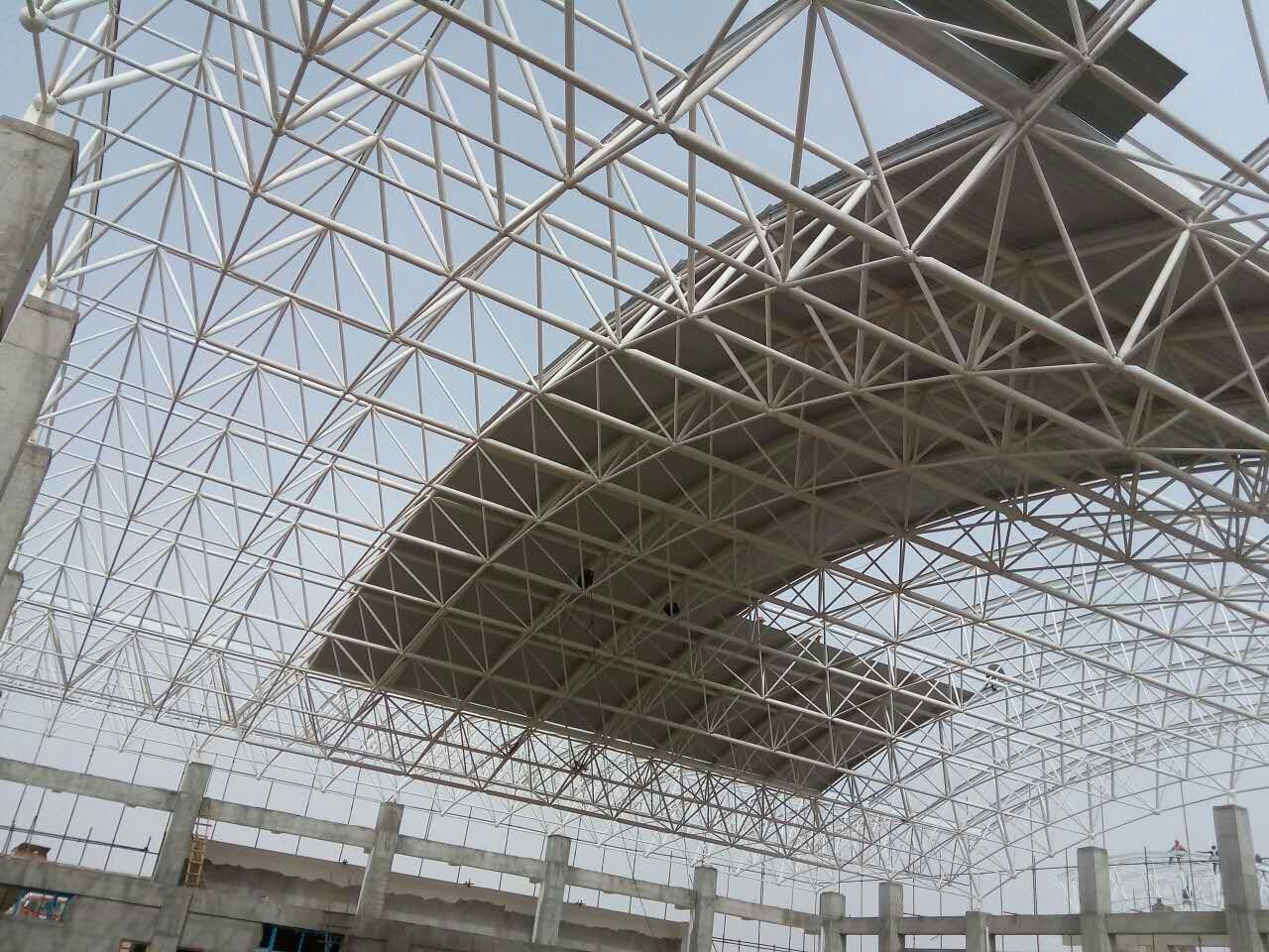 泰兴青岛一汽网架
